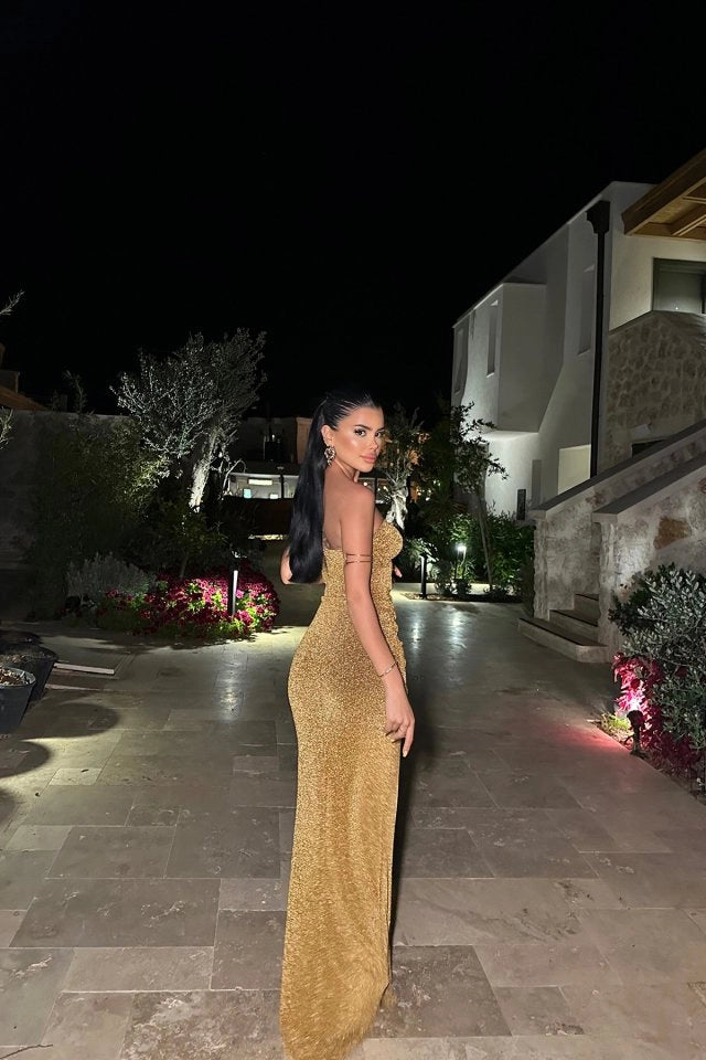 Vestido gold